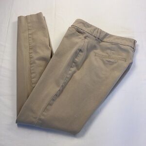 Old Navy Women's Tan High Rise Pixie Skinny Pants Sz 6